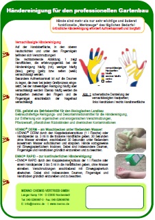 Hand decontamination - disinfection - cleaning - concepts for removing contaminants and virus - ToBRFV